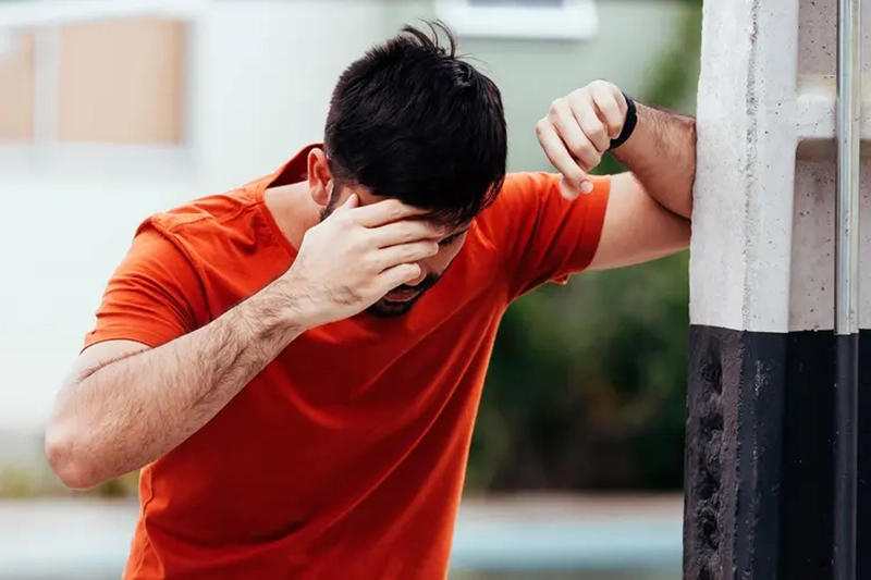 Symptomer på manglende ilt i blodet